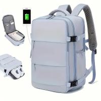 Mochila antirobo impermeable para Mujer, Bolsa de viaje de gran capacidad, a la moda, Con Correa de equipo, para portátil - details 8
