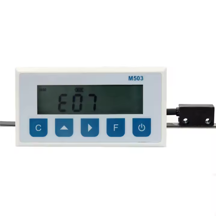 M503 Pantalla Escala magnética DRO con correa magnética Escala de Paso de poste de 5 + 5mm - 1