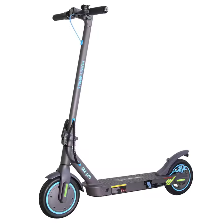 Patinete Eléctrico HONEYWHALE M2 Pro Adultos, 500W Motor, 36V 10.4Ah Batería, Neumáticos de 8.5 pulgadas, Velocidad máxima 32 km/h, Autonomía 30 km, Freno E-ABS y de disco, Suspensión delantera y trasera - 1