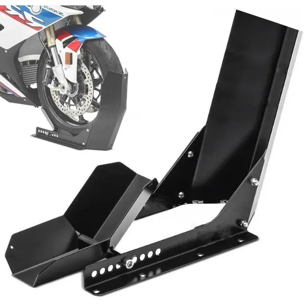 JOMAFA - Soporte de moto para rueda delantera regulable, ruedas de 16 a 21" - 71703 - 1