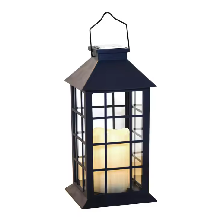 Volteno lampka solarowa lanter czarna - 1