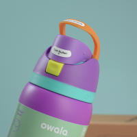 Botella Deportiva De Acero Inoxidable Owala Con Aislamiento Por Vácuo Perfecta Compañera Para Tus Aventuras Al Aire Libre En - details 12