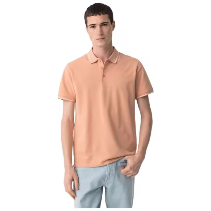 Polo de Manga Corta Tiffosi  para hombre en color naranja - 1