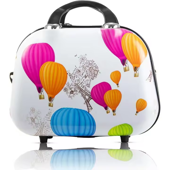 Coshano Neceser para Maletas Equipaje de Mano, Cabina, aptas para Ryanair Vueling, Estampado de Globos - 1