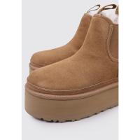 UGG Neumel Platform Chelsea Botín Plataforma Mujer Cuero - details 1