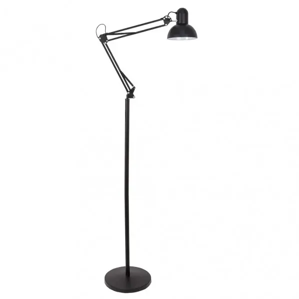 Flexo de Pie Articulable Rutilo Negro Mate 180cm - FABRILAMP - 1