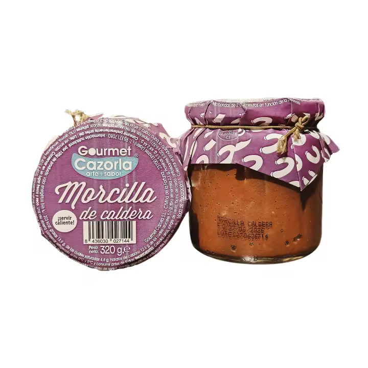 Morcilla de caldera de Gourmet Cazorla (Pack de 2 unidades) - 1