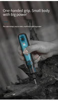 Kit De Herramientas Rotativas Recargables Por USB 3 Velocidades Mini Herramienta Eléctrica Para Bricolaje Taladro Pulido Grabado - details 9