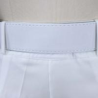 Elegantes Pantalones De Oficina Para Mujer Cintura Alta Con Cinturón Estilo Lady De Negocios Moda Trabajo Pantalones Rectos De Talla Fija Para Todas Las Estaciones - details 25