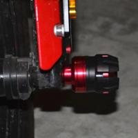 1Par De Protección De Suspensión Universal Para Motocicleta Scooter E-Bike Aluminio Protector De Caída En Forma De Taza - details 2