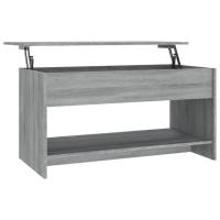 Vidaxl Mesa de Centro de Madera de Ingeniería 102x50x52,5 Cm Blanco - details 6