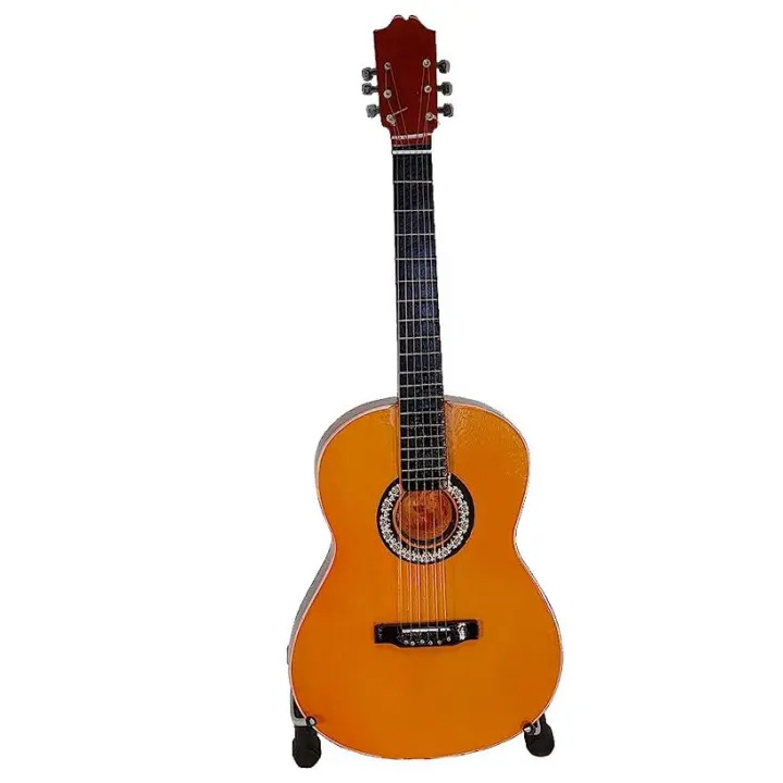 Rockstar Music Music Legends Miniatura Guitarra Española Paco de Lucia Réplica en Miniatura Escala 1:4 - 1