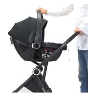 Carrito de Bebé 3 en 1 Trío Convertible Happy negro Asalvo - details 1