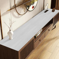 Alfombrilla De Escritorio En Cuero PVC 63 Pulgadas Protector Impermeable Para Computadora Y TV Estilo Europeo Rectangular Medio 1500x750x1mm - details 6