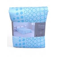 Colcha de Verano Reversible Lira Aqua | Ligera, Transpirable y Suave | Diseño Moderno y Elegante para Cama 90, 105, 135 y 150 cm | Fácil de Lavar | Microfibra Poliéster 100% | Ideal para Dormitorio Juvenil, Principal u Hospedaje Económico - details 3