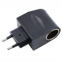 Adaptador De Corriente Universal 220V AC a 12V DC Para Coche Conector De Cigarrillo EU Plug Convertidor Doméstico - details 3