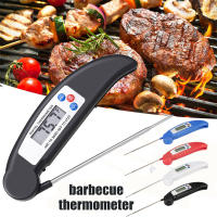 Termómetro Digital Plegable Para Barbecue Y Cocina Resistente Al Polvo Medidor De Temperatura De Alimentos Y Aceite Para Hornear Pasteles Y Carne - details 0