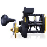 Carrete De Pesca En El Agua Salada Sougayilang Carrete De Arroqueo Con Carril Para Barco Oceánico Carrete De Pesca Redonda Para Baitcasting Pesca En Oceano - details 1