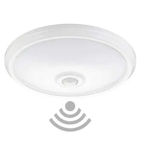 IluminaShop - Plafon LED con Sensor Movimiento 15W PIR 360º - 1