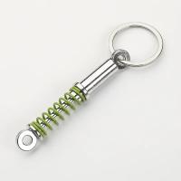 Llavero Absorbedor De Choque Creativo Para Coche Con Resorte Metálico Regalo Pequeño Negro Accesorio De Llaveros - details 2