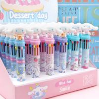 Sanrio Kuromi Bolígrafo De Punto De Sombra 36 Piezas 10 Colores Marcador 0.7mm Material Plástico Instrumento De Escritura Para Escuela Y Oficina - details 22
