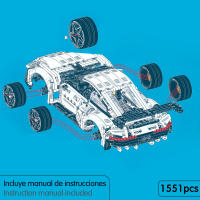 iM.Master - Juego de construcción coche deportivo transformable en nave espacial, 1551 Piezas, Modelo a escala 1:10 con diseño aerodinámico y acabados Premium, Juego STEM de alta precisión para coleccionistas y niños a partir de 6 años, manual detallado - details 2