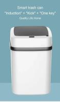 Bandeja Inteligente De 15L Con Sensor Automático Cubierta Impermeable Reciclaje Para Cocina Baño Hogar Contenedor De Basura Ecológico Rectangular - details 1