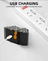 Linterna Frontal LED Recargable Con Batería Integrada Luz Fuerte Para Camping Aventura Pesca Linterna De Mano Impermeable - details 5