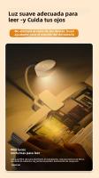Lámpara De Lectura LED Mini Plegable Con Clip Y Recarga USB Protección Ocular 3 Colores Luz Nocturna Para Mesa Portátil - details 4