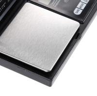 Báscula digital plegable de bolsillo/minibáscula/báscula para joyas (0,01-200 g) negra - details 2