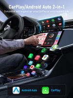 " Lemorele Adaptador Inalámbrico CarPlay, Plug & Play, Fácil de Actualizar de CarPlay con Cable a Inalámbrico, Conexión Instantánea, Súper Mini Dongle CarPlay para iPhone y Teléfonos Android, Compatible con Autos con CarPlay Integrado." - details 2