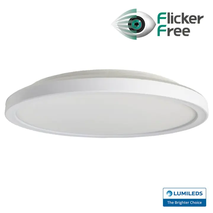 Plafón Blanco Circular LED Superficie 20W - Luz natural 4000K - Chip Lumileds - 1