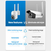 Cámara de Vigilancia 5G WIFI Exterior 1080 P, Cámara IP IP66 Visión Nocturna Seguridad en el Hogar a Todo Color + Tarjeta SD 64G - details 5