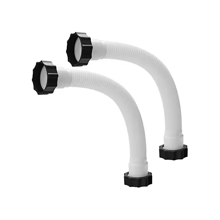 mangueras para bomba de filtro de arena de piscina de 15,8 pulgadas. Mangueras para bomba de agua salada para bombas de filtro Intex y filtros de arena. - 1