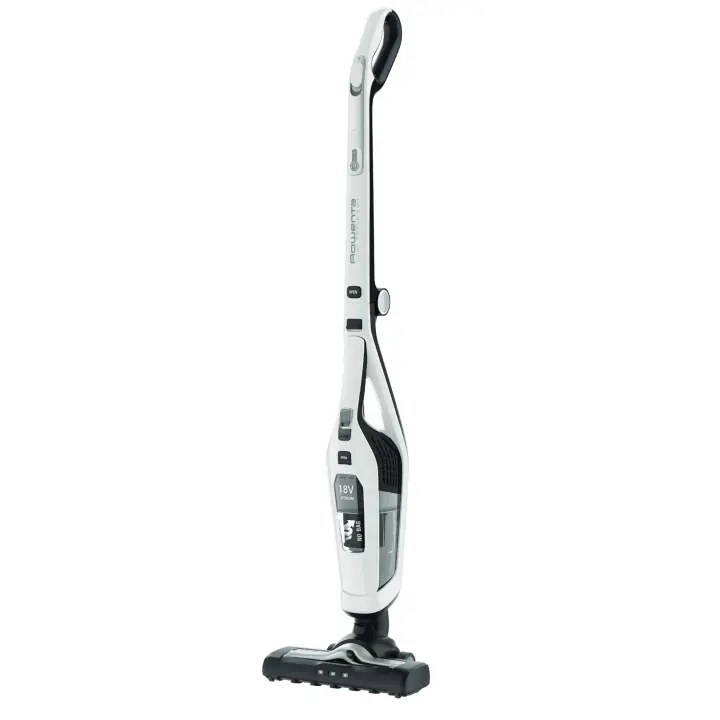 ROWENTA RH6737WH Aspiradora Escoba DUAL FORCE 2 en 1, 18v Color Blanco - 1