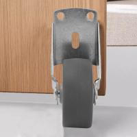 Ruedas De Muebles Universales De Alta Resistencia Con Freno De Seguridad Rueda Silenciosa Para Mesa Silla Sofá Material De Caster - details 4