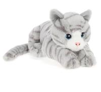 Keel Toys  Gatito de peluche 22 cms disponible en blanco, negro, gris, y marron.1 unidad, se envia aleatoriamente, si quiere uno en concreto nos lo comunique por chat y le enviaremos el deseado. - details 1