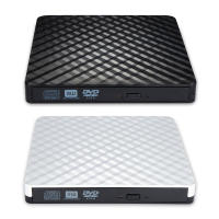 Unidad óptica para ordenador portátil, memoria externa delgado con USB 3.0 DVD, RW con quemador y lector de CD, reproductor bandeja para PC - details 8