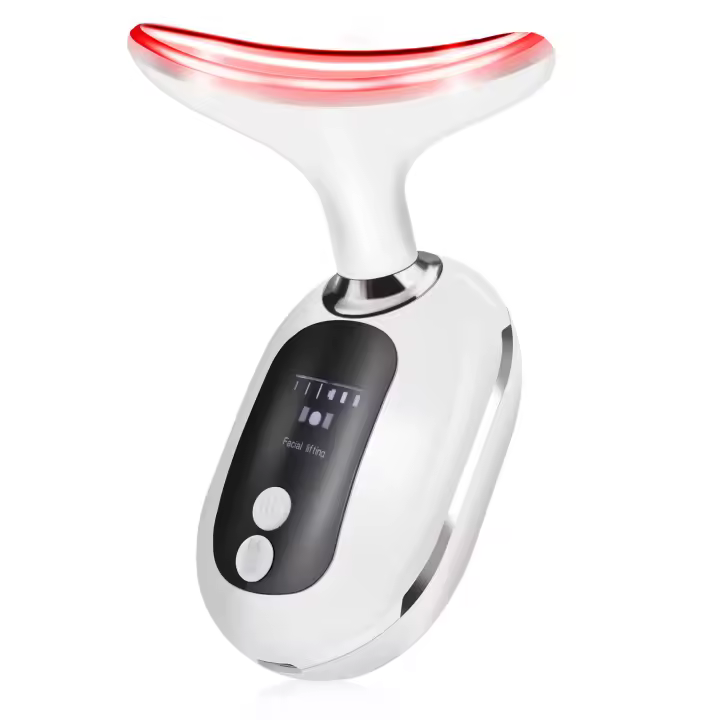 De Belleza Device Para Cuello Y Dear EMS Masajeador De Levantamiento Facial Eliminador De Doble Mentón Therapy LED De Therapy Eliminación De Arrugas Rejuvenecimiento De Melo Tensión Y Levantamiento - 1