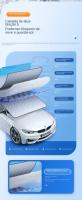 Cubierta De Parabrisas Para Coche Impermeable Protector Solar Magnético Cubierta Frontal De Ventilación Automóvil - details 2