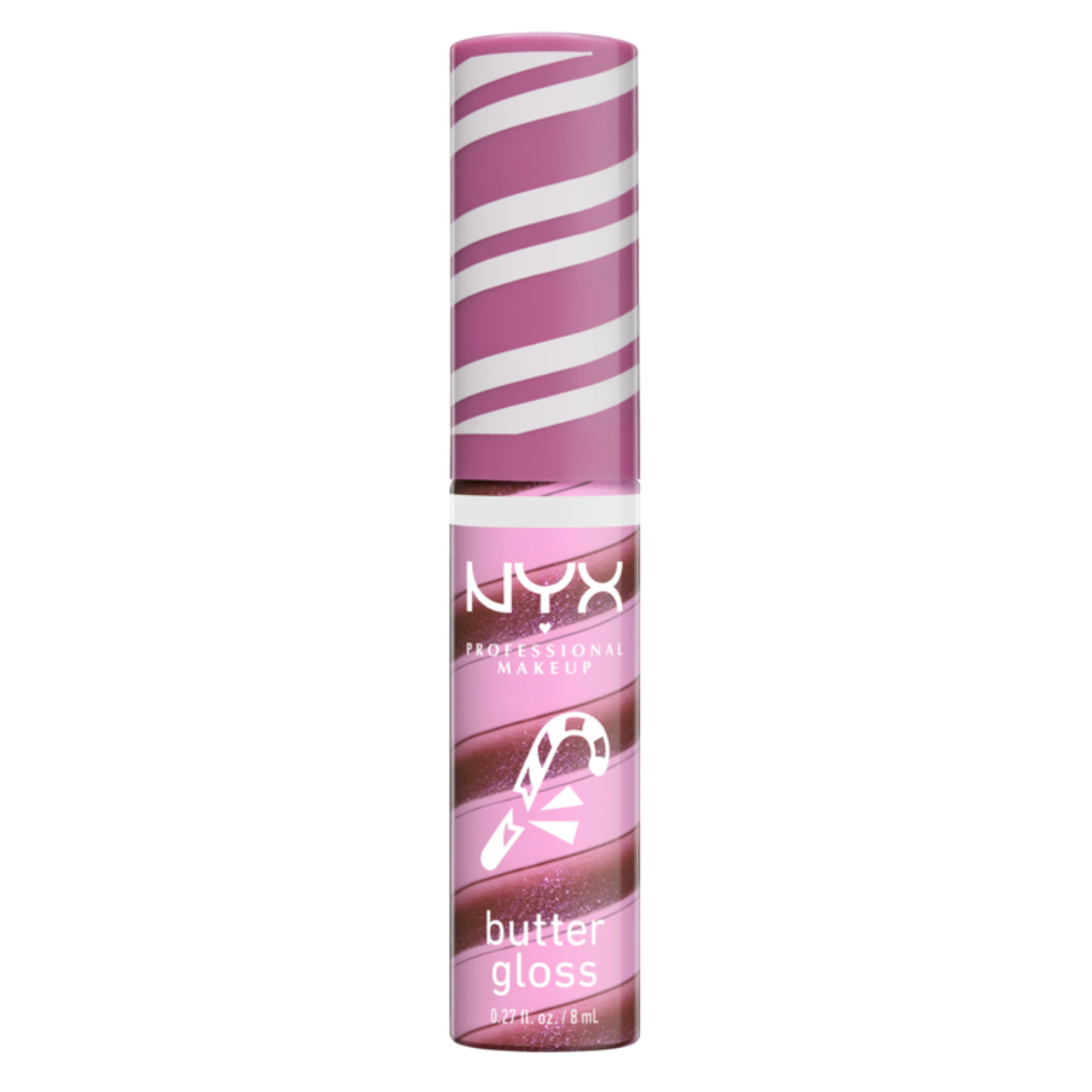 NYX Professional Makeup | Lipgloss Butter Gloss 01 Peppermint Swirl Edición Limitada Navidad 2024