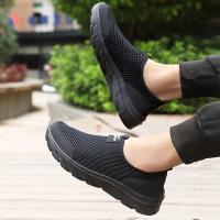 Zapatos De Correr Para Hombre MAEDEF Deportivos Transpirables Ligeros Moda Verano Zapatillas De Malla Tamaño Extra Grande 38-46 - details 22