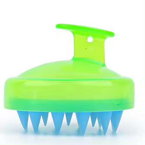 TRESSDY Cepillo Masajeador de Pelo y Cuero Cabelludo Silicona: Elimina Caspa, Estimula Circulación Cabello y Protege Tu Manicura - Varios Colores Disponibles. Se venden en unidades individuales - 1