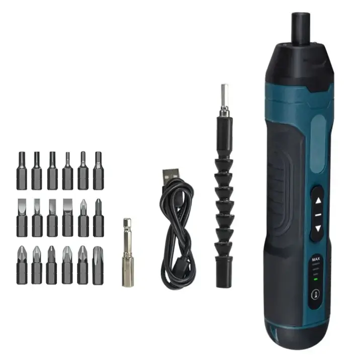 Mini Destornillador Eléctrico Sin Cable Recargable 1300mah Multi-función Torque Ajustable Herramientas De Reparación Y Desmontaje - 1