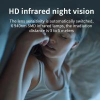 Cámara Mini IP X6 WiFi Deportiva HD 1080P Wireless Vigilancia Seguridad Batería Integrada Visión Nocturna Cámara Micro Inteligente Para El Hogar - details 12