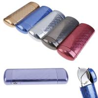 Caja De Gafas De Metal Duradero Nueva Moda Accesorios De Lentes De Aleación De Aluminio Protector De Sol Capsula Flip Portátil Para Hombres Y Mujeres - details 7