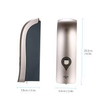 Dispensador De Jabón Manual De 300ml Sin Perforar Montado En La Pared Soporte Para Gel De Ducha Y Champú Líquido Para Baño - details 5