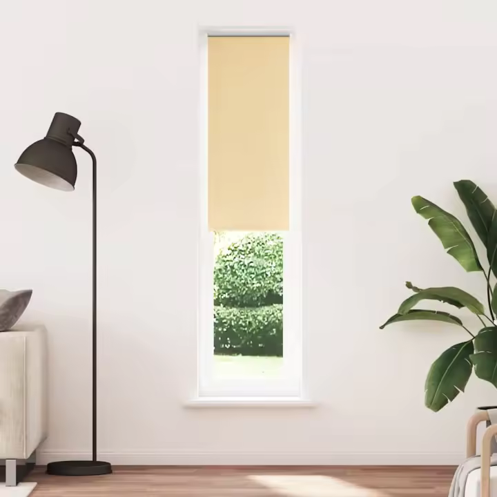Estor Enrollable Opaco Beige 40x210 cm Tela Ancho 35,7 cm - 1