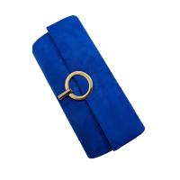 Bolso de Fiesta Antelina Alargado con Cierre Metálico Aro - Tamaño 24 x 13 cm Colección 2025 - Diseño Original y Elegante para Mujer - Bolso de Noche - Incluye Bandolera - details 7