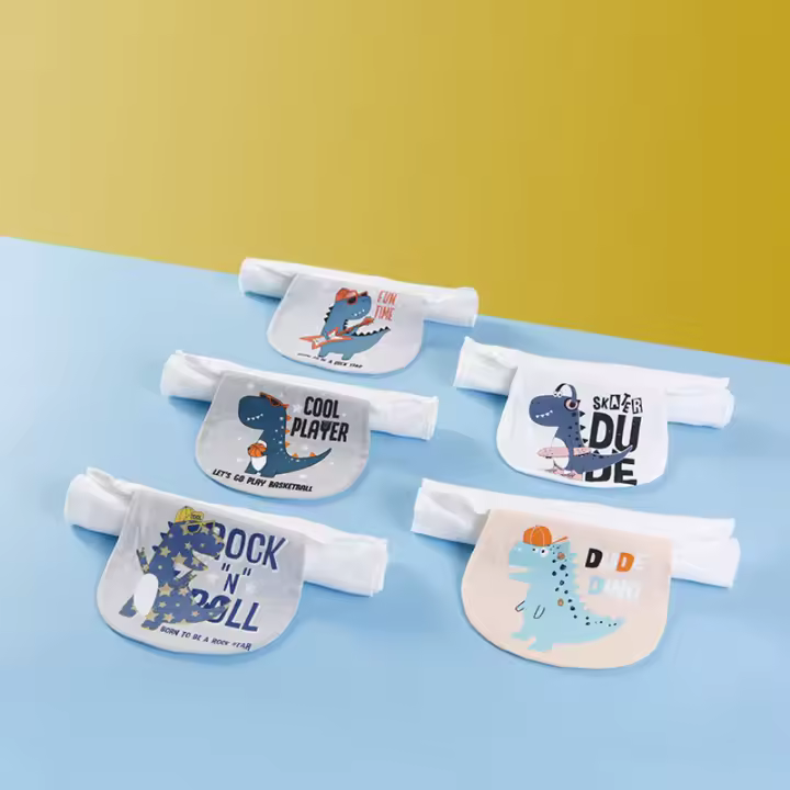 Toalla absorbente de Sudor, tamaño Mediano, Algodón Pure type A para Bebés, toalla absorbente de sudor de Verano type A para niños, Hilo de Algodón complete de seis Capas, 3 A 6 años - 1